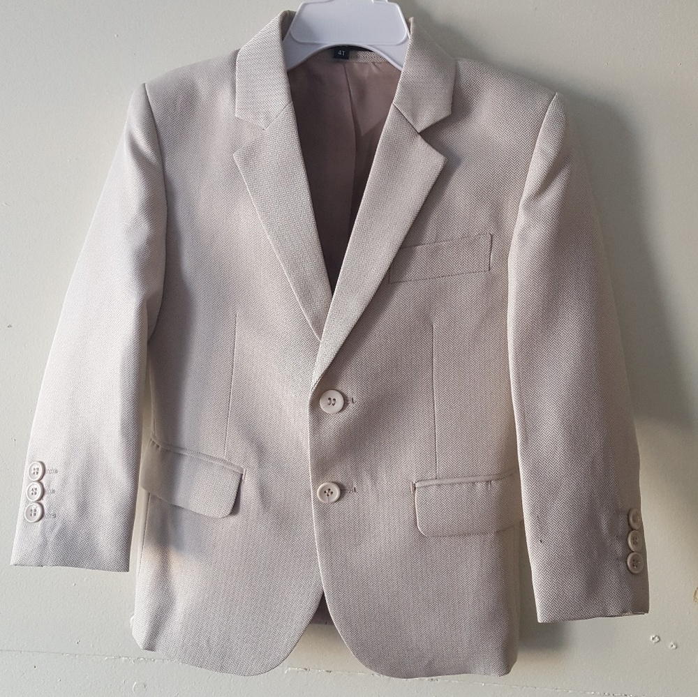 Boy's suit jacket, one piece.